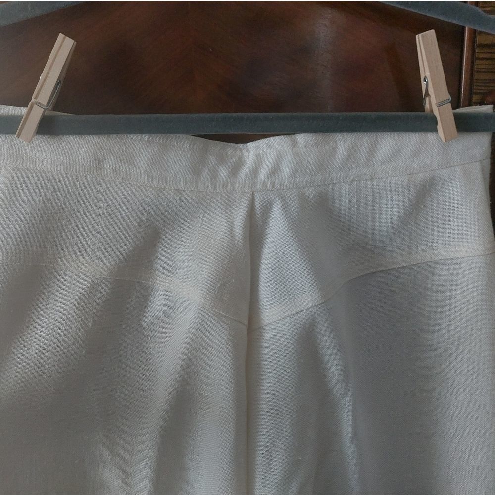 Vintage 1970s Pantasias high waisted V stitched wide leg pants true vin… - Picture 8 of 16